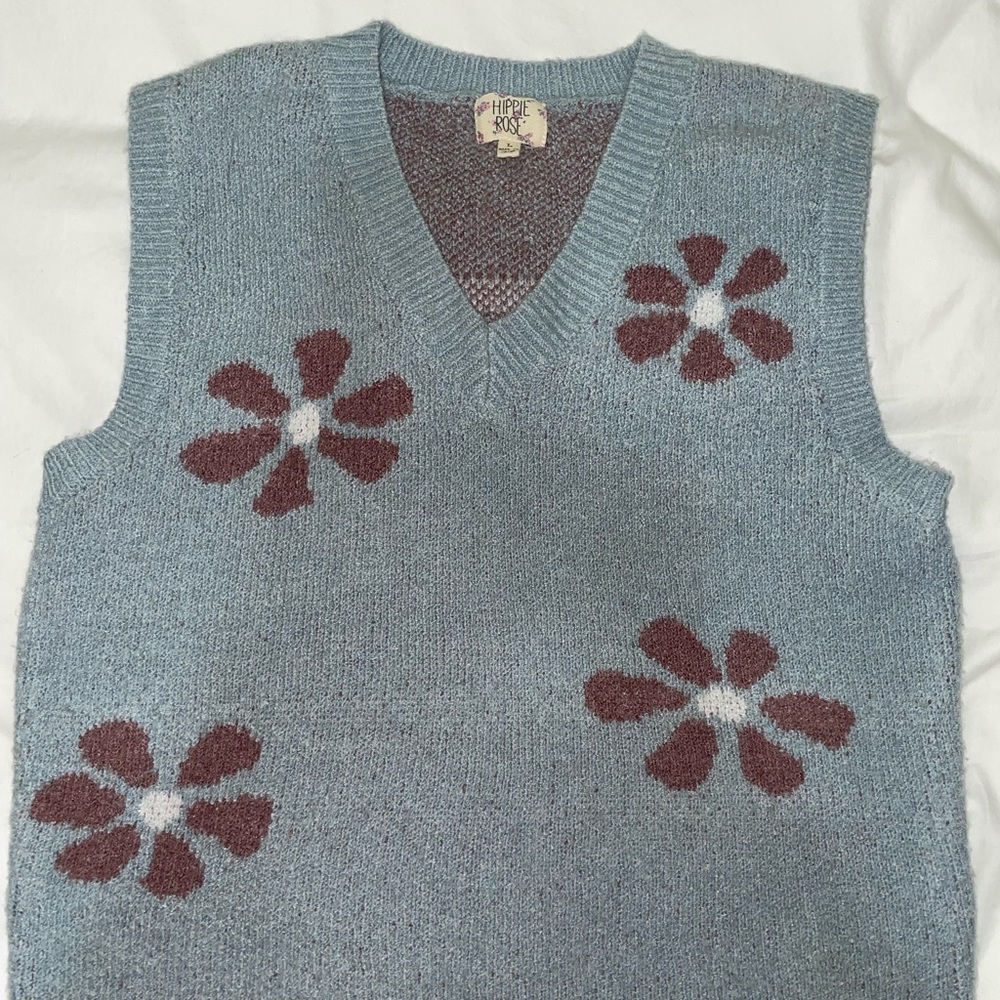 Hippie Rose Sweater Vest